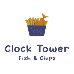 Clock Tower Fish n Chips logo.